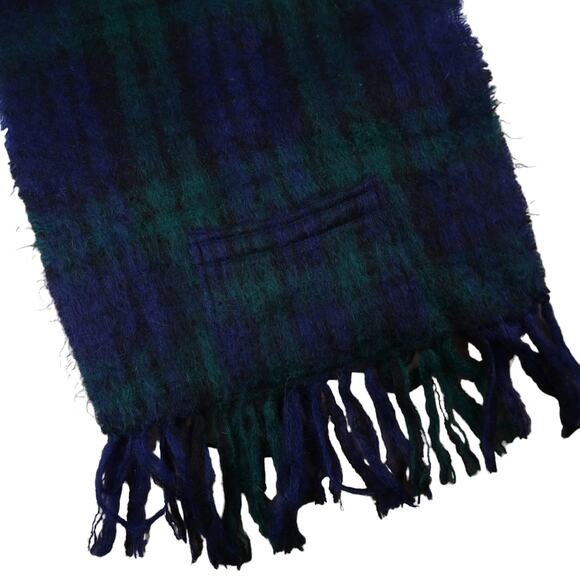 Vintage Creagaran Mohair Blend Oversized Scarf - Picture 2 of 6